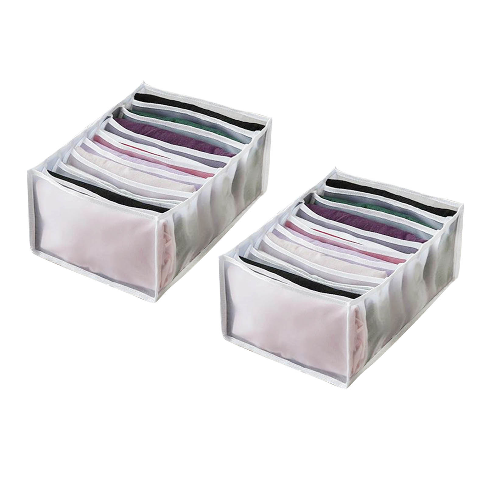thumbnail image 2 of Caja De Malla Para Guardar Ropa, Caja Con Compartimento Para Pantalones, Cajón Con Compartimentos, Bolsa, 2 of 2